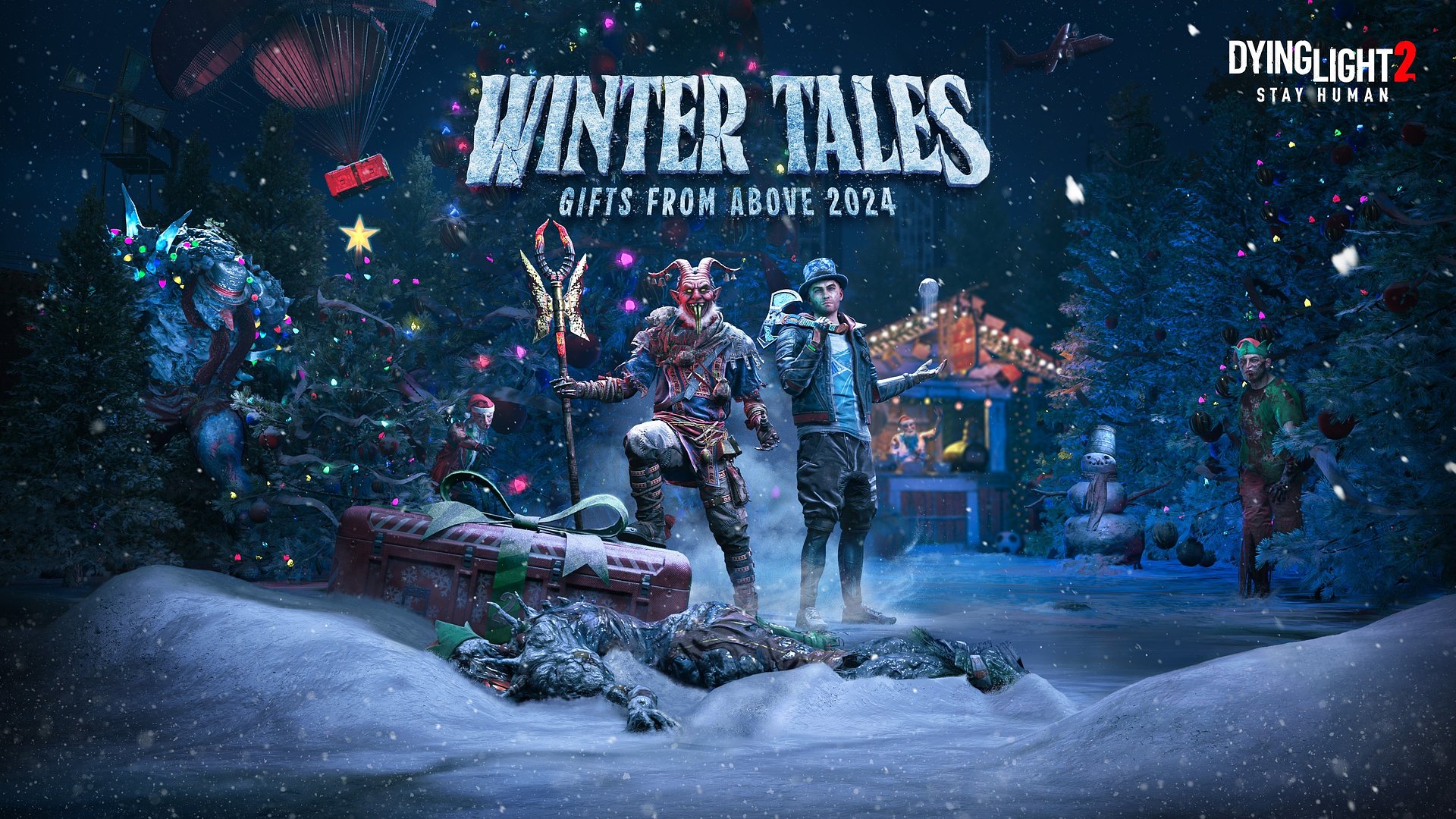 Zima wkracza do Dying Light 2: Stay Human za sprawą wydarzenia Winter Tales: Gifts from Above!