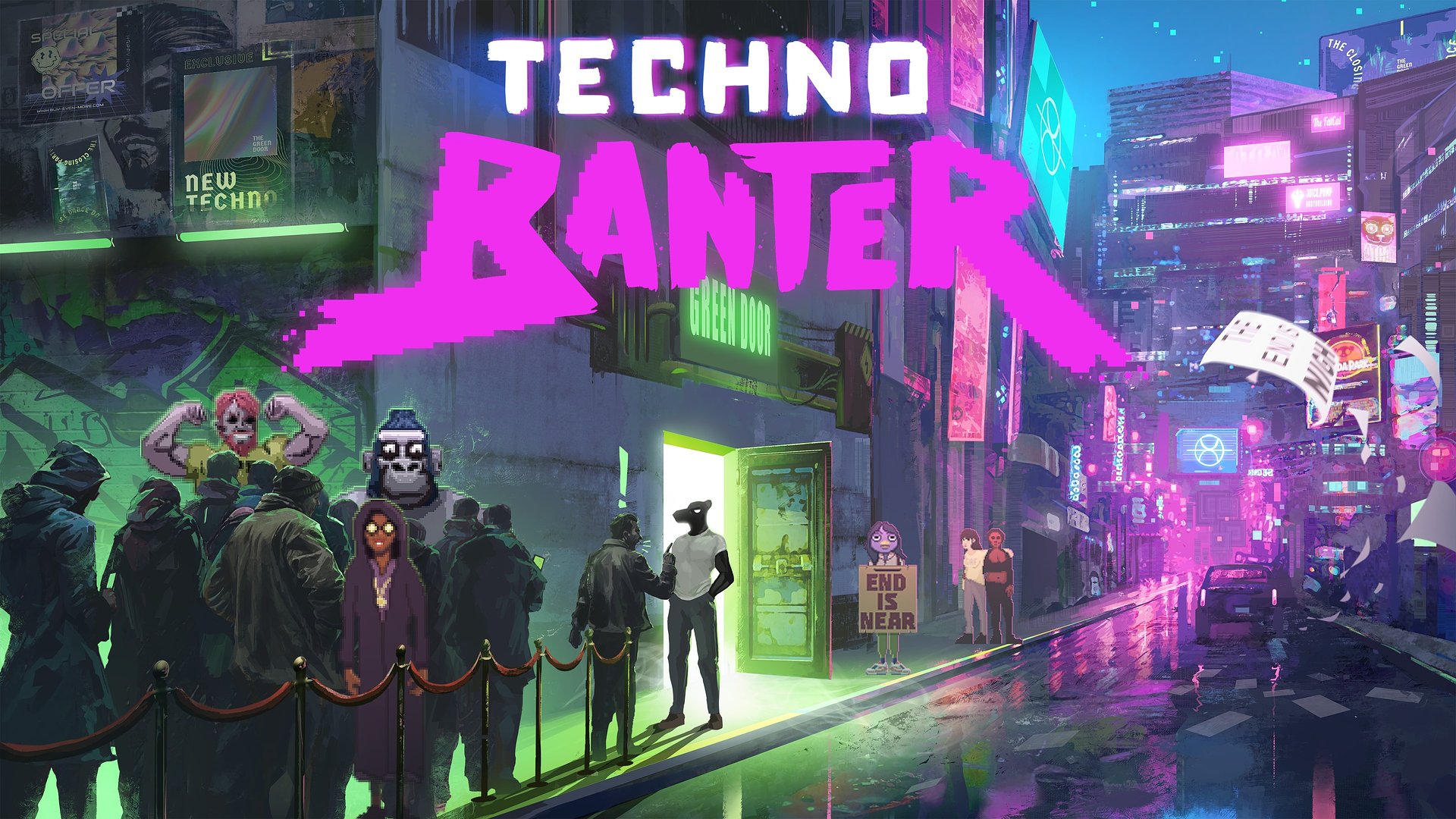 Jakby Wam to powiedzieć… Wchodzicie! Techno Banter otworzy drzwi swojego klubu jeszcze dziś!