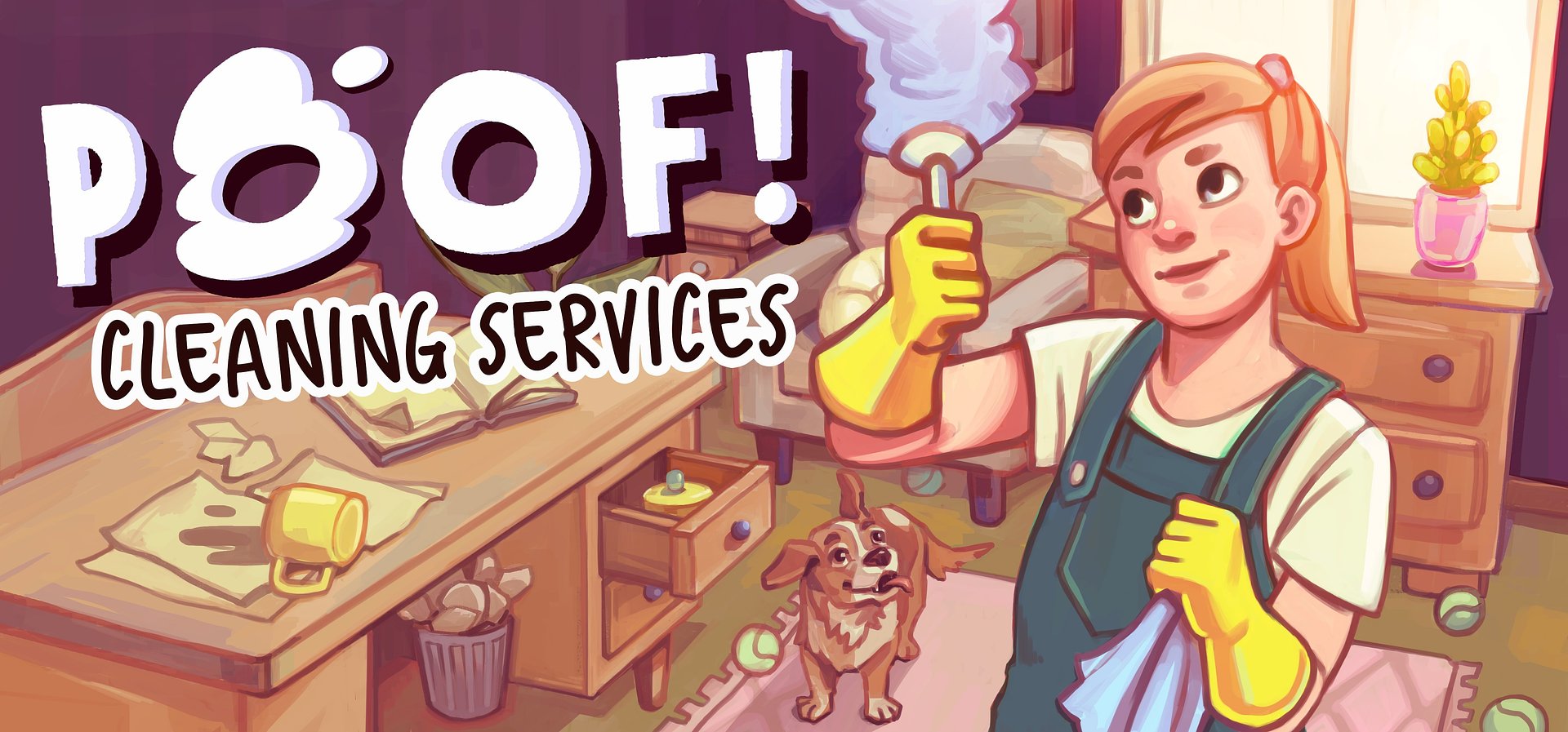 Czas na wielkie porządki – Poof! Cleaning Services pozwoli odnaleźć przyjemność w sprzątaniu