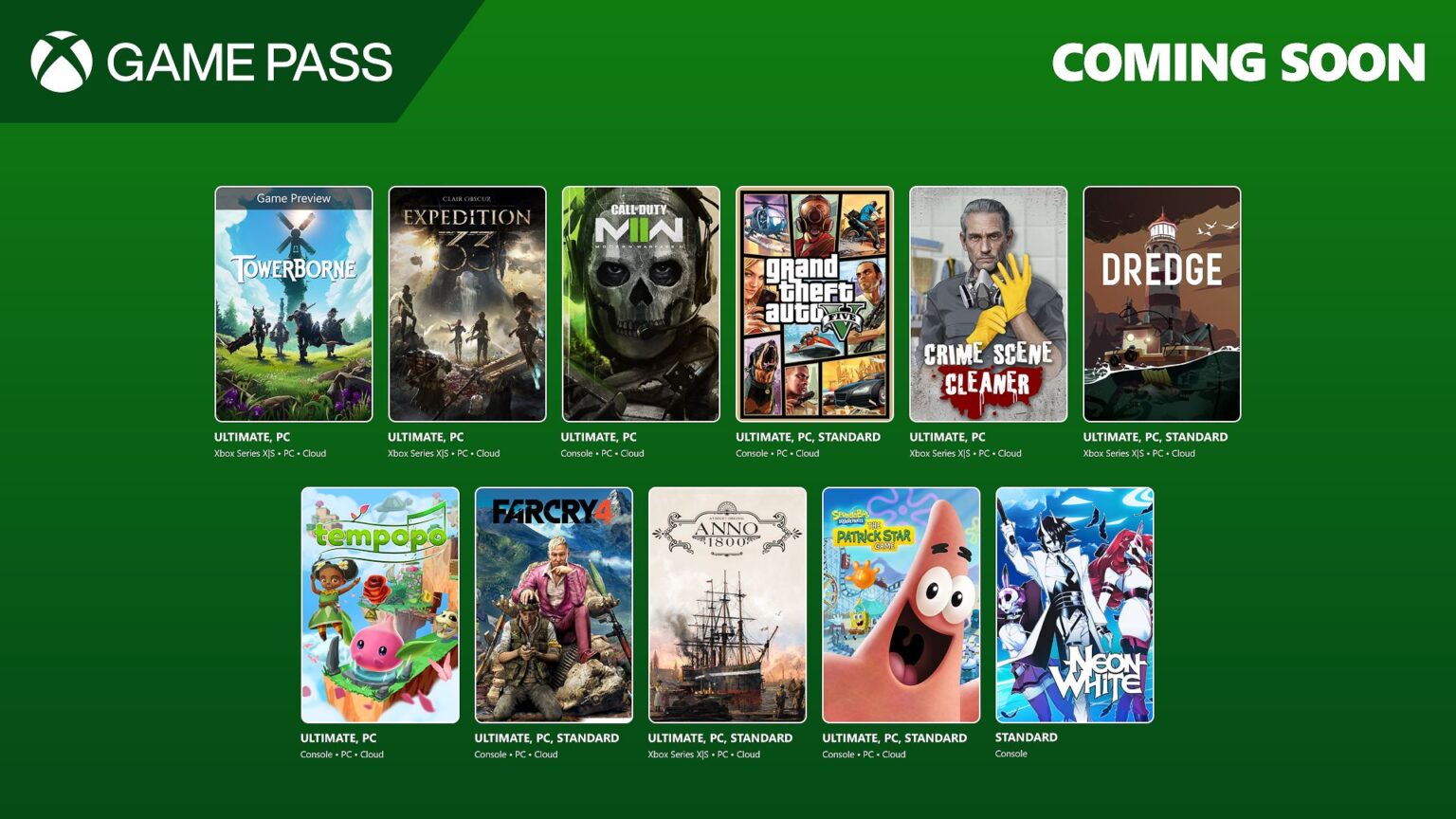 Nowe gry w Game Pass: Clair Obscur: Expedition 33, Towerborne i inne