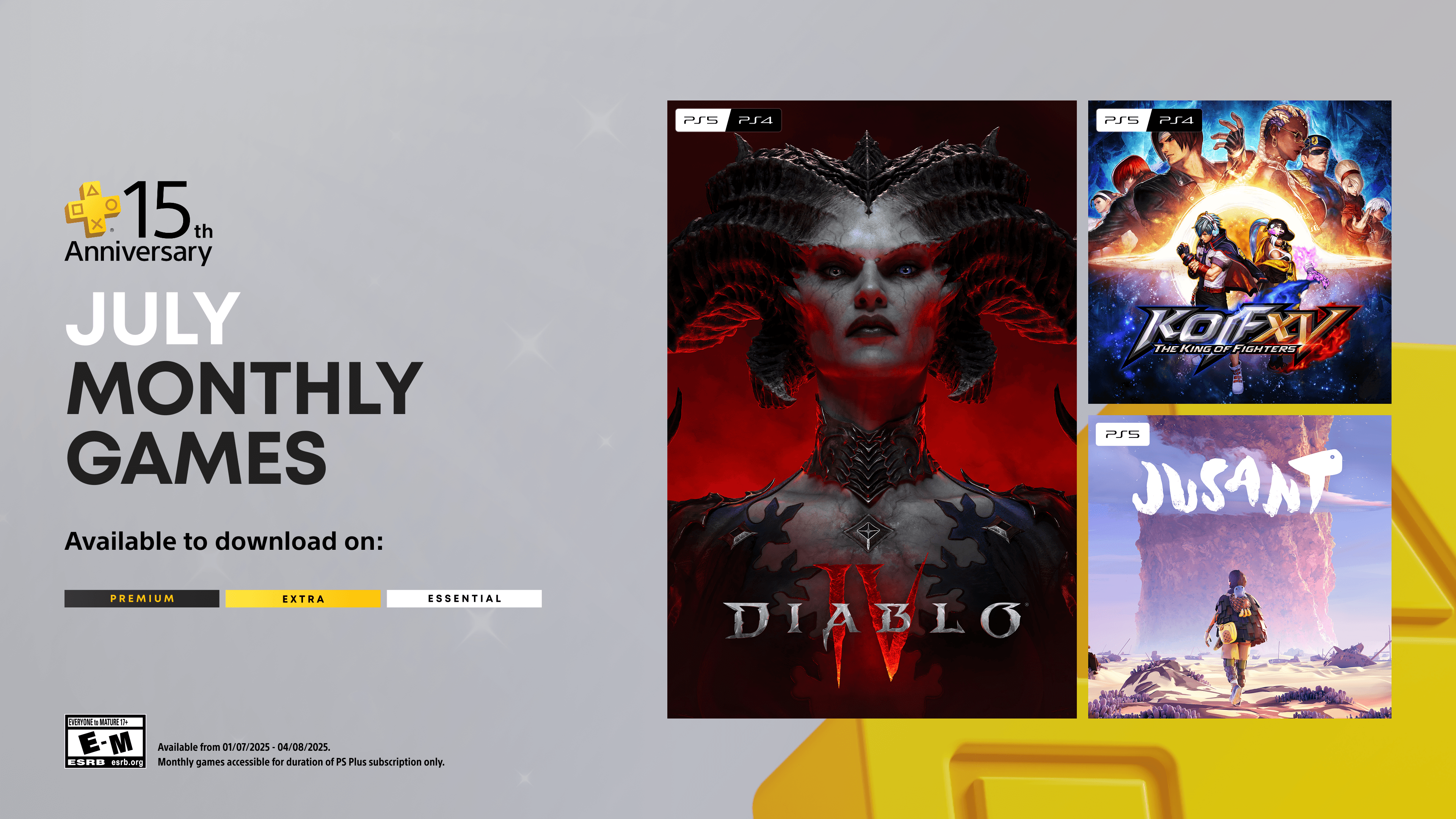 Lipiec w PlayStation Plus: Diablo IV, King of Fighters XV i Jusant