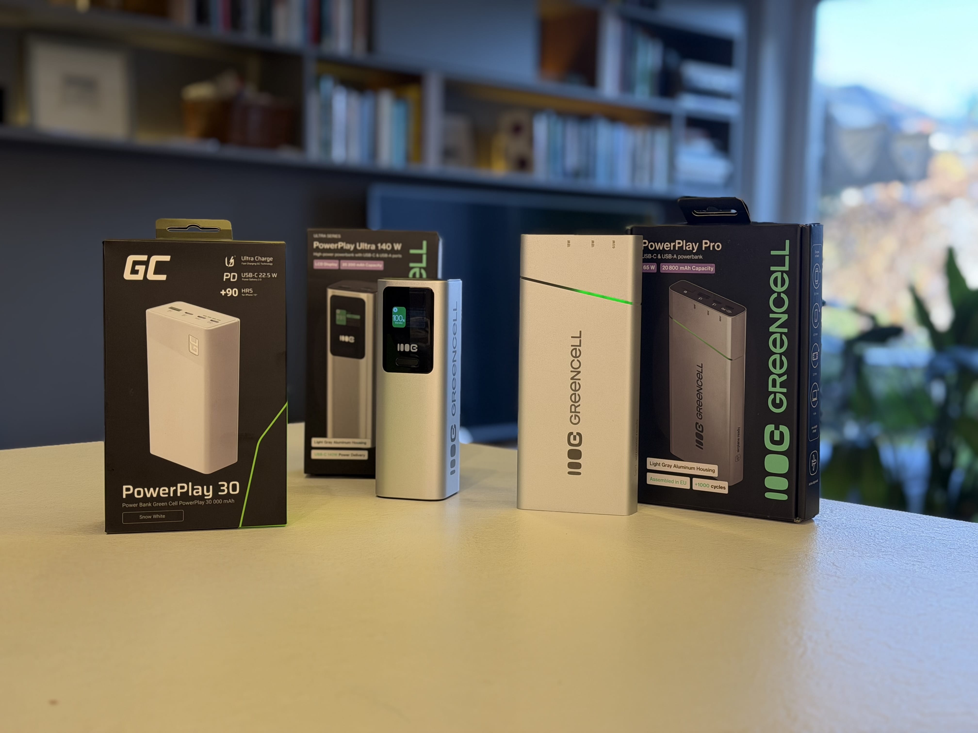 Powerbanki Greencell PowerPlay - polska moc w kieszeni