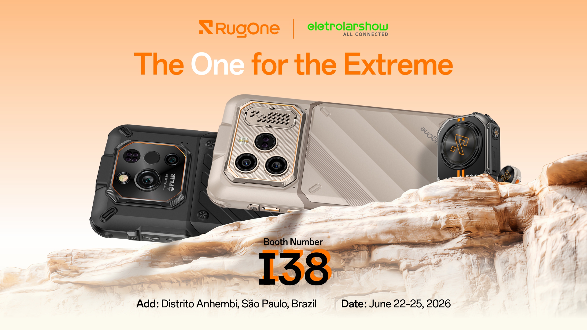Ulefone i RugOne na Eletrolar Show 2026: AI i pancerna technologia
