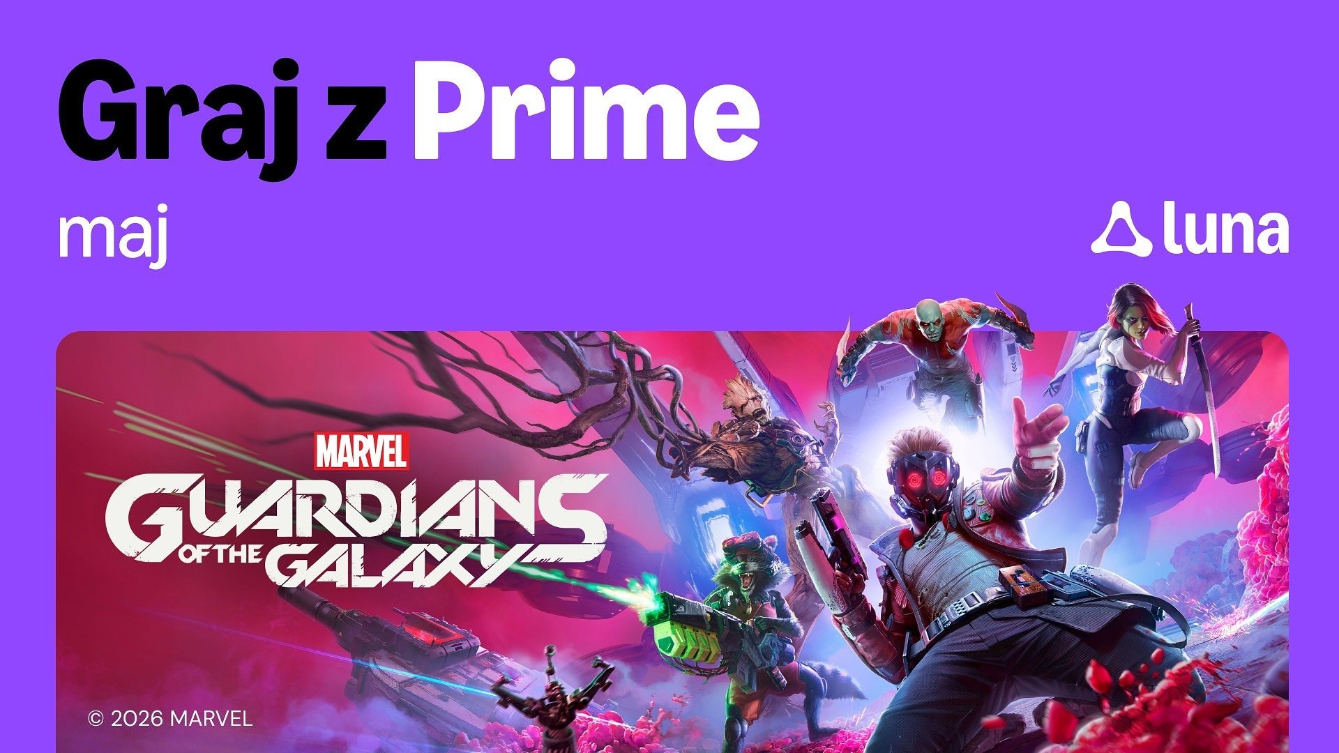 Amazon Luna z nowymi grami na maj. Resident Evil 2, Guardians of the Galaxy i Alien: Isolation dla użytkowników Prime