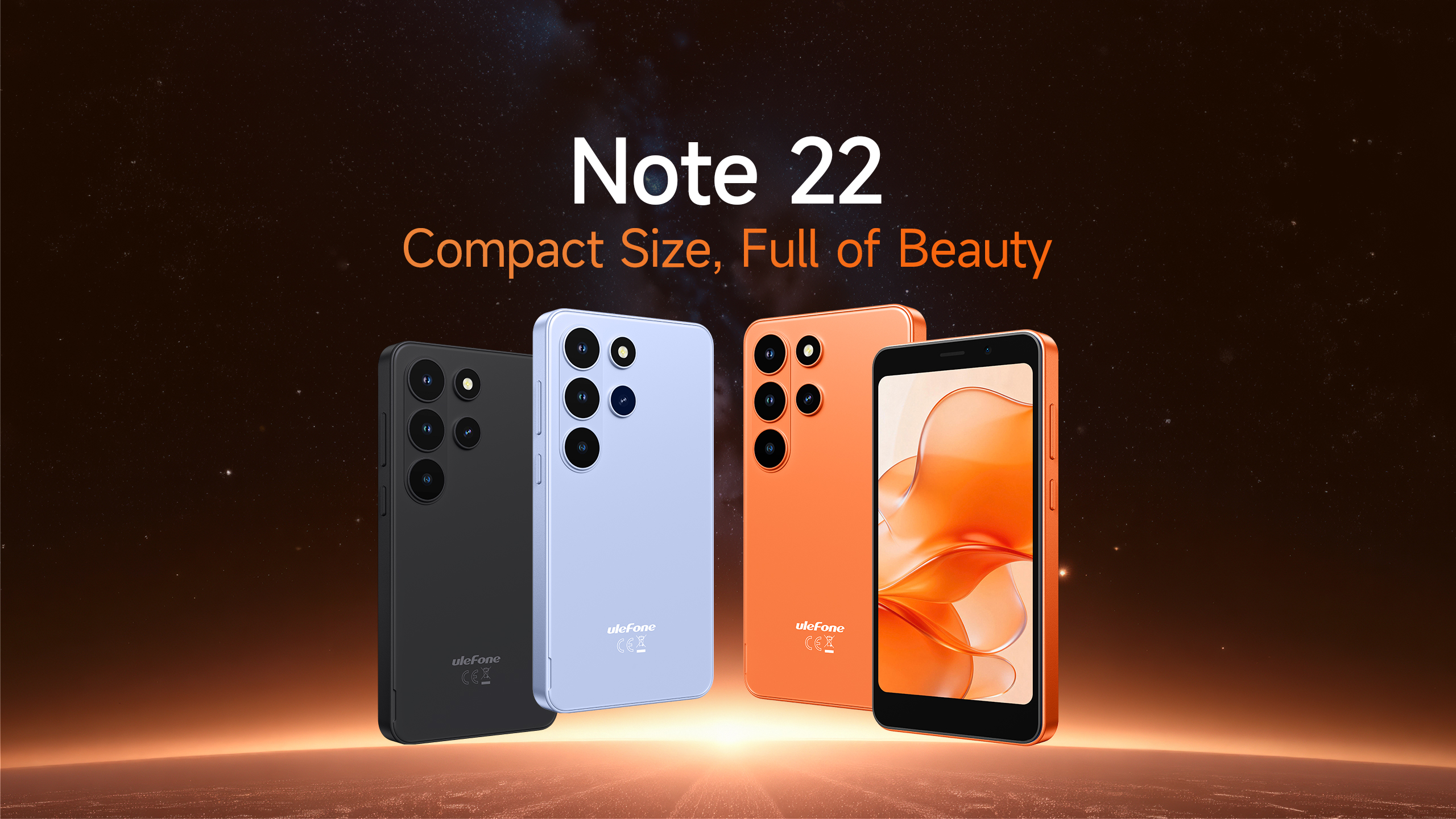 Ulefone Note 22 z Androidem 16 Go oficjalnie zaprezentowany