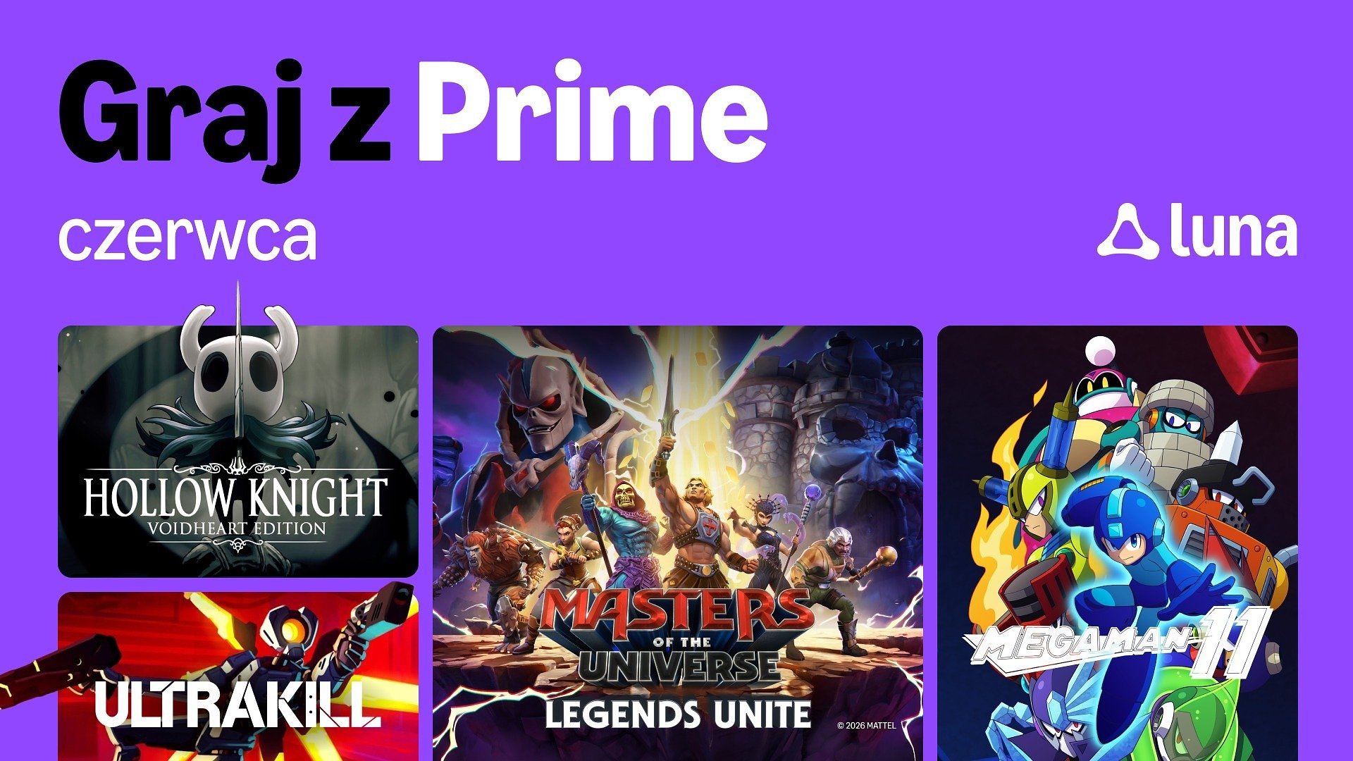 Amazon Luna: czerwcowe nowości, darmowe gry i promocja