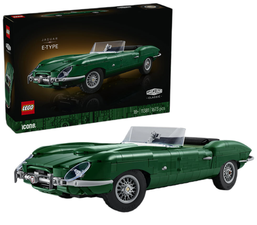 LEGO Icons Jaguar E-Type: Brytyjska legenda w klockach!
