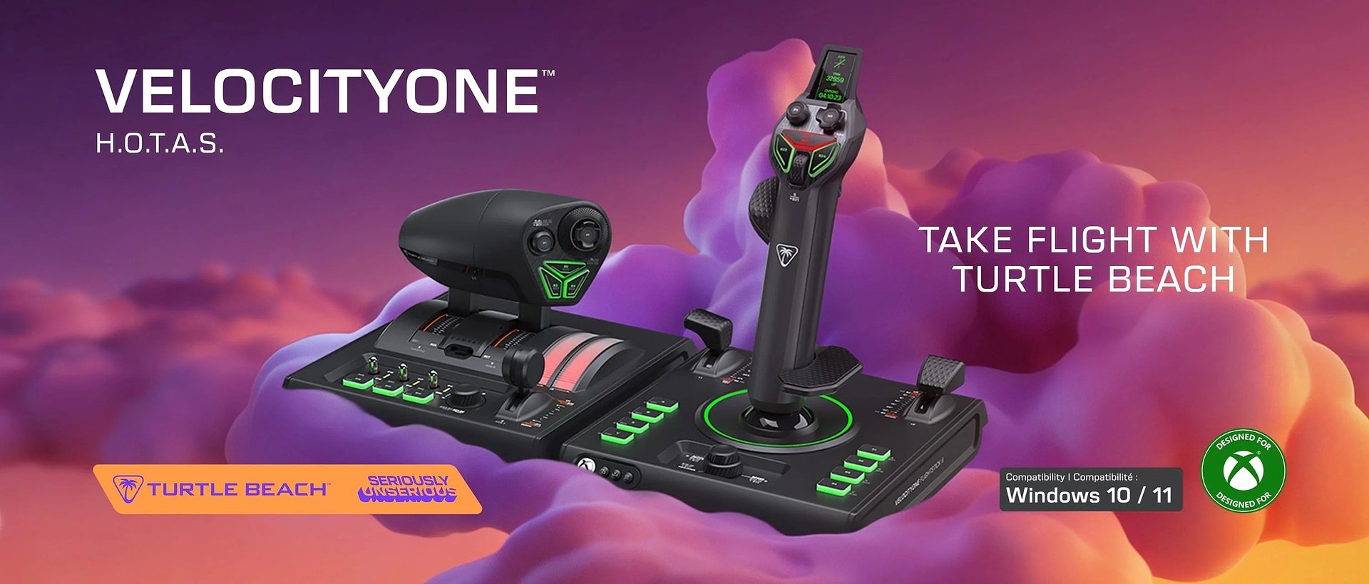 Turtle Beach prezentuje VelocityOne H.O.T.A.S. – nowy system dla fanów symulatorów lotniczych na PC i Xbox