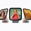 Inteligentny ekran Apple HomeView na biurko w kolorze srebrnym