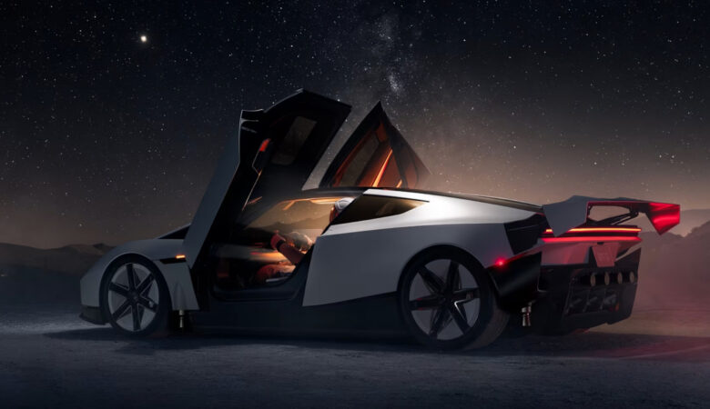 Nowa Tesla Roadster zaprezentowana w ośrodku SpaceX w Teksasie